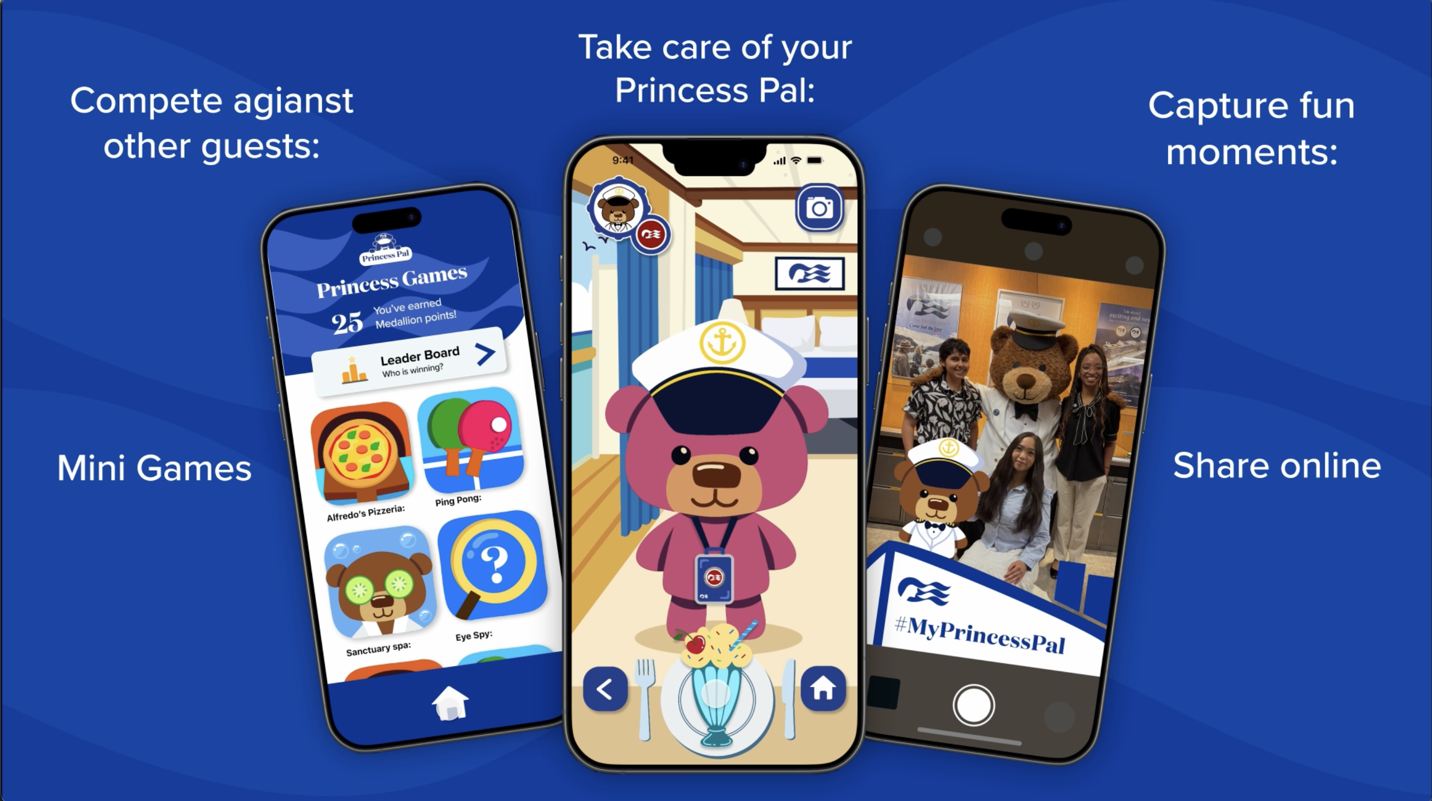 info on princess pal's features