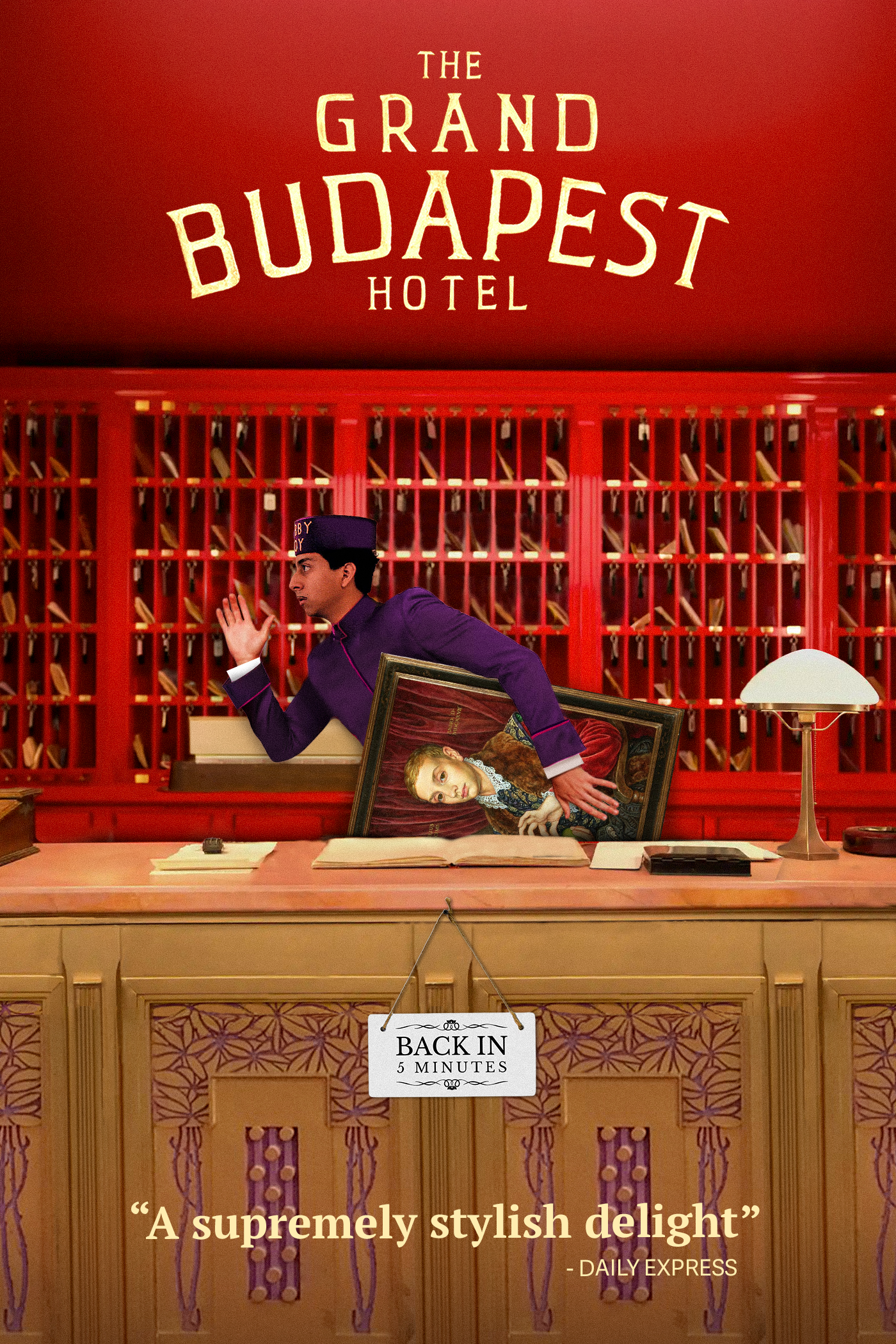 the Grand Budapest Hotel